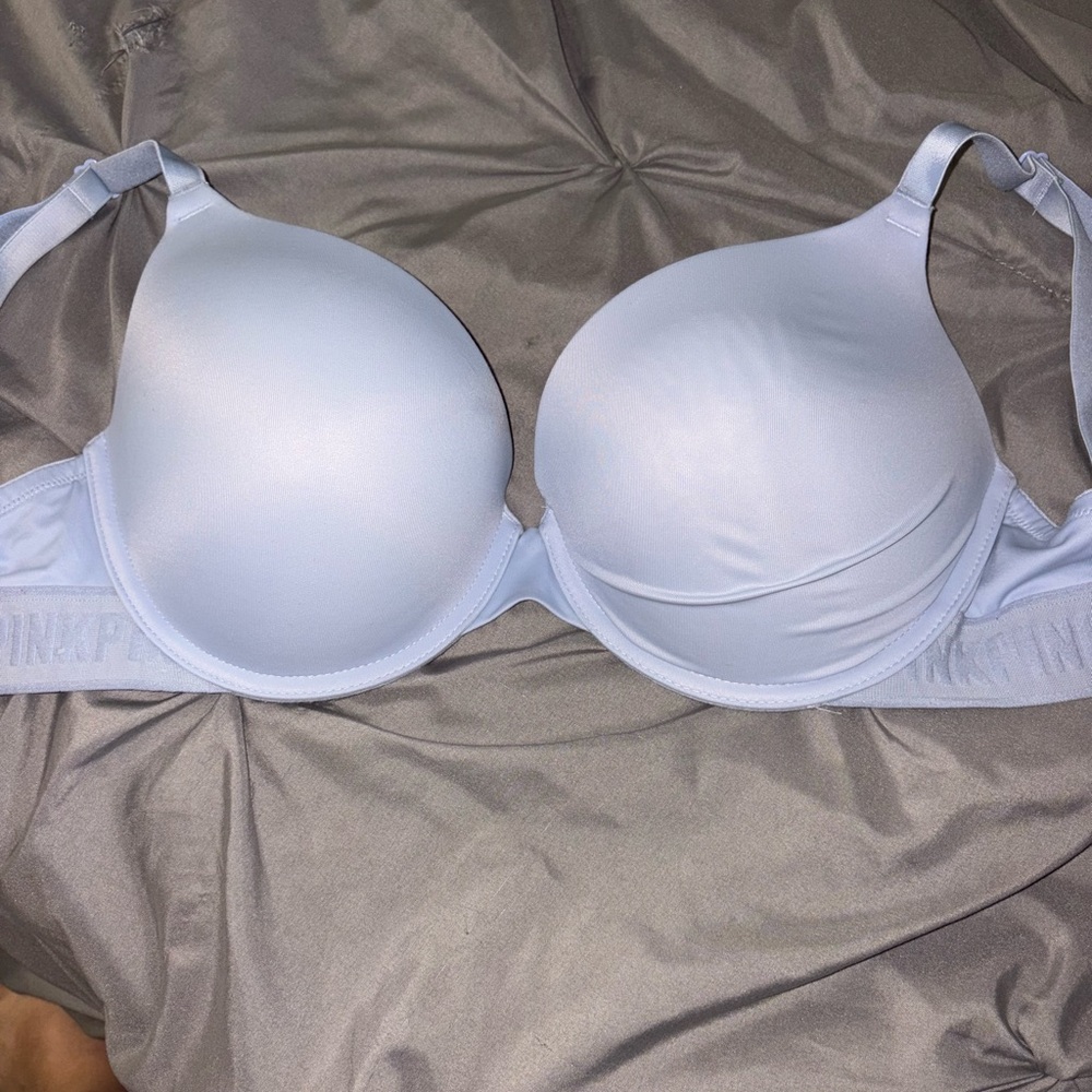 PINK Victoria's Secret Soft Blue Bra